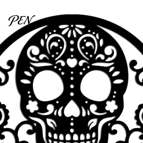Outdoor Hanging Decorations Skull Metal Door Sign, Gothic Spooky Skeleton Head Wall Vintage Style Art for Man Cave, Bar, Bedroom, Garage, Office, Home