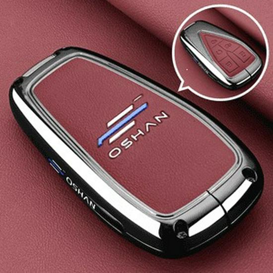 Changan Oshan Z6 Key Case: Metal Full Coverage for IDD Blue Whale Models