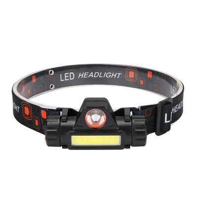 Vonkajšie kempingové nabíjacie prenosné mini COB LED svetlomety USB nabíjateľné rybárske svetlomety Vstavané akumulátorové svetlomety LXY