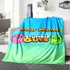 Stumble Guys Customize Your Name Blanket Gift Customizable Blanket Soft & Cozy Great for Couch Bed Seaside Living Room Ideal for All Seasons