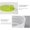 Manual Vegetable Salad Spinner Lettuce Dryer, Kitchen Fruit Veggie Washing Basket with Drain