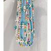 Starfish Charm Choker Chain Beaded Necklace for Women Stylish Neck Jewelry Gift