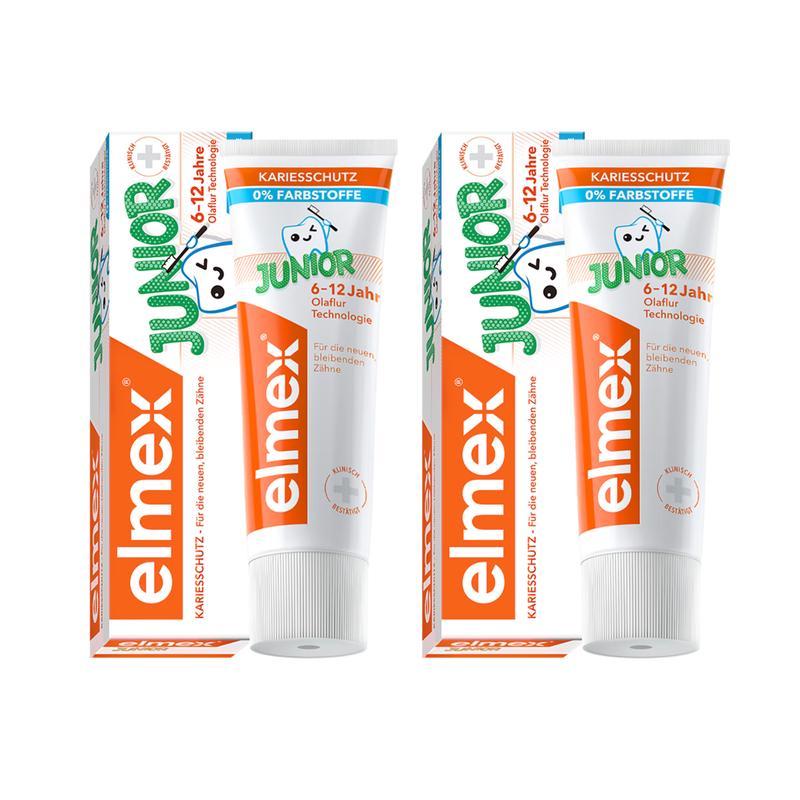 

Elmex Junior Anti-Cavity Fluoride Toothpaste (6-12 Yrs)