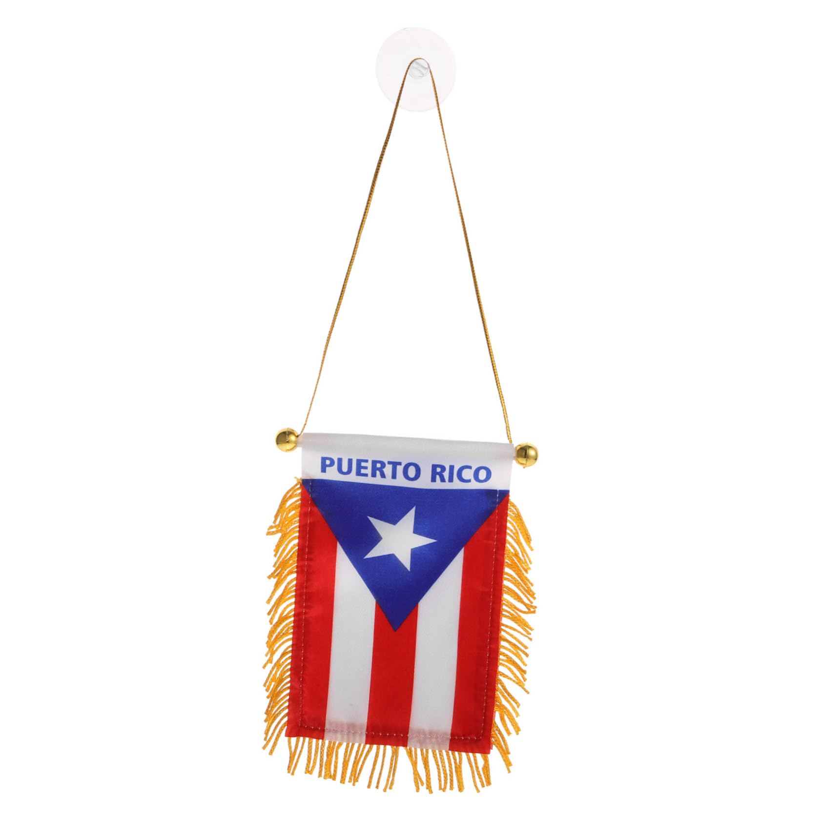 

GRADENEVE Rear View Mirror Hanging Flag Car Decoration Hanging Car Decoration Car Hanging Accessories 13.00X9.50X0.80CM