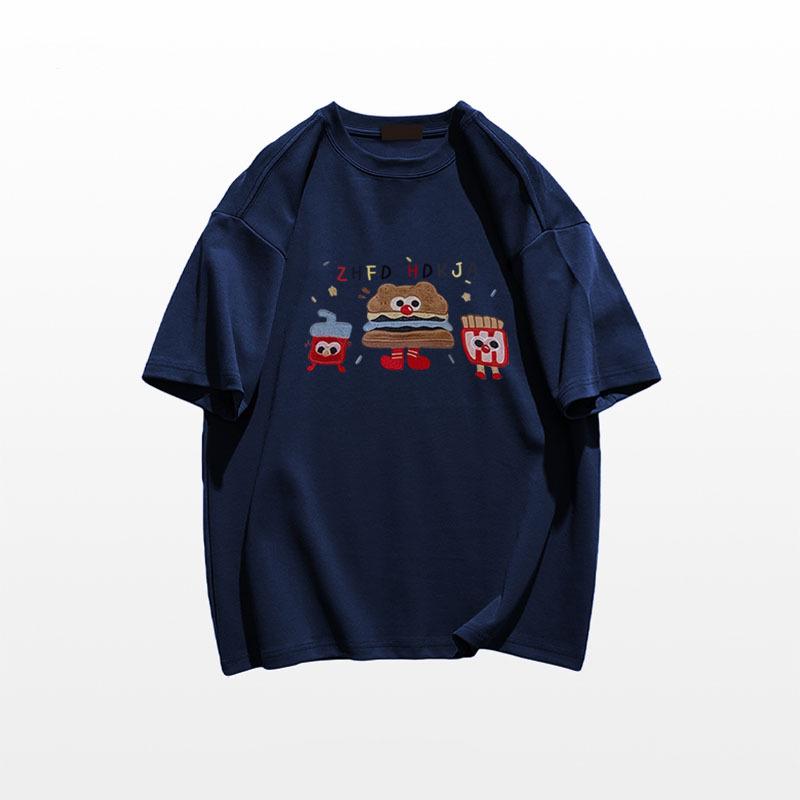 Women's Oversized Gray Cotton T-Shirt - New 2025 Loose-Fit Design