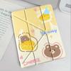 Holder Cover Tablet Case For iPad Pro 11th 10th 9th 8th 7th 12.9inch Air 4 5 M3 M2 1 2 M4 11inch Pro 2025 Mini 6 7 Cartoon Bear