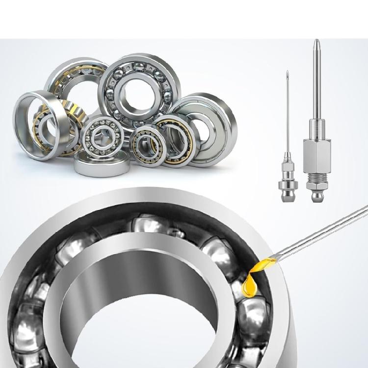 Industrial Grease Needle Coupler High Pressure Needle Grease Nozzle for Precise Lubrication In Narrow Engine