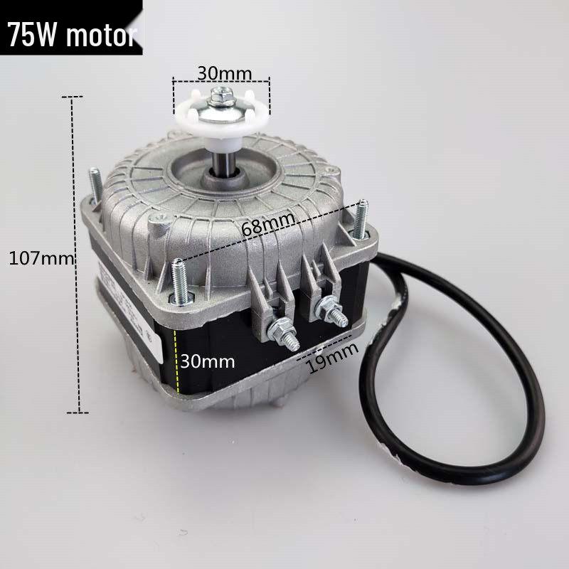 220V Shaded Pole Refrigerator & Freezer Cooling Fan Motor with Blade