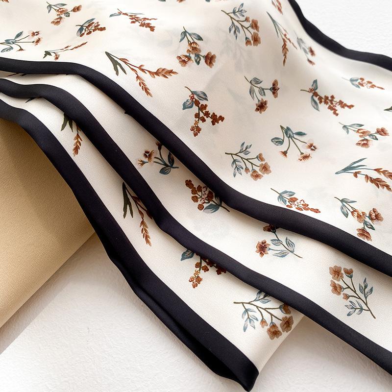 Skinny Neckerchief Long Hair Ribbons Scarfs Women Fashion Headbands Neck Scarves 13x110cm