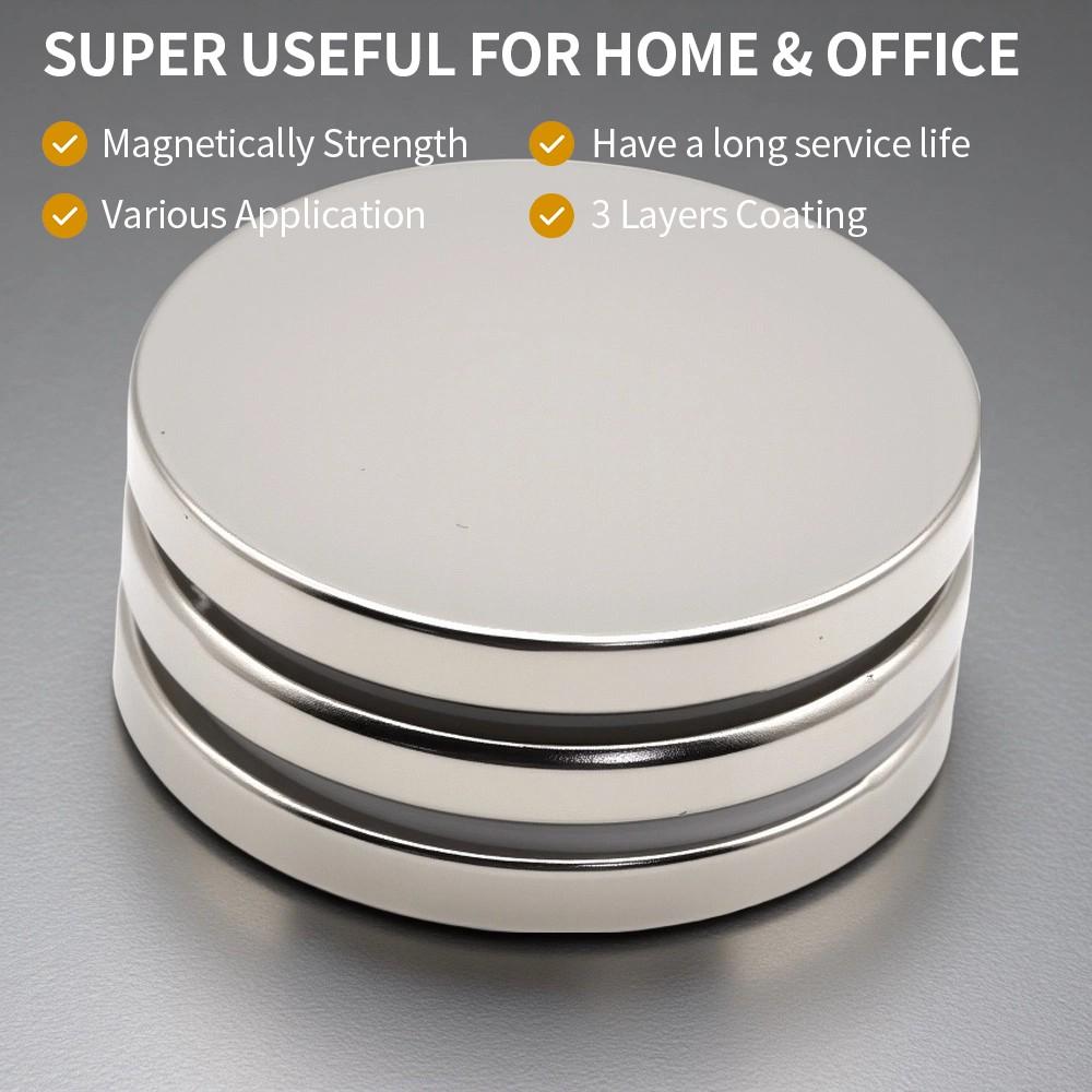 40X5MM Magnete Runde Kühlschrankmagnete für Büro-Whiteboard Geeignete Werkzeuge Zuhause Arbeitsplatz, Etc 40*5