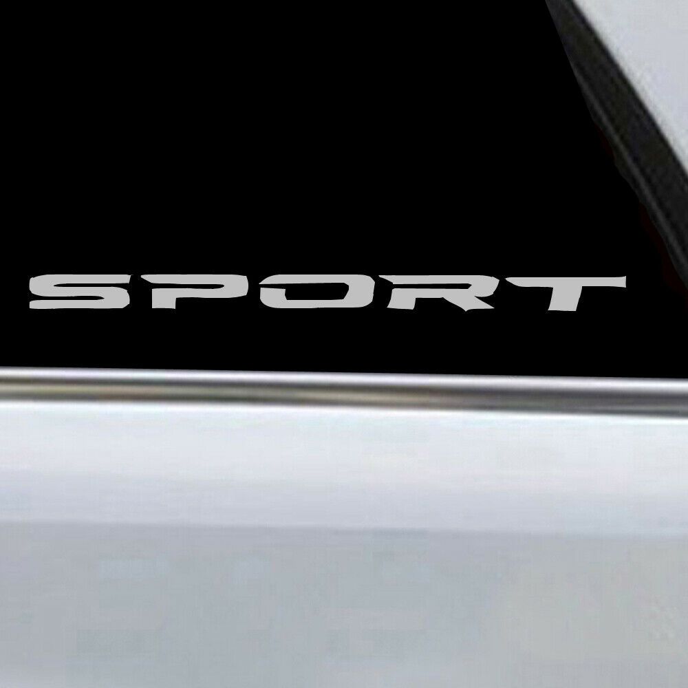 4Pcs 13x0.8cm Racing Accessories SPORT Car Sticker Wheel Hub Decal Graphic Emblem