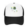 Ukraine Sunflower Ukrainian Flag Mesh Baseball Cap Unisex Women Trucker Hat Adjustable Polyester Sun Caps Summer Trucker Hat