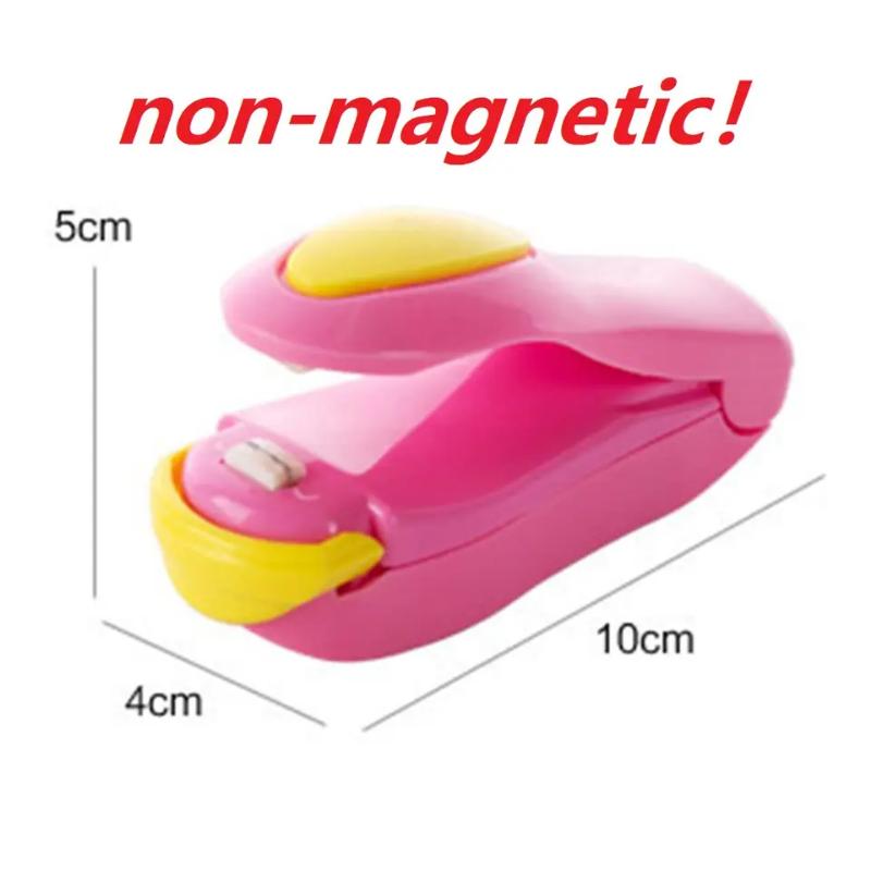 Mini Plastic Bag Sealer Machine Storage Bag Clip Sealing Machine Portable Sealer Packing Seal For Food Snack Kitchen Gadgets