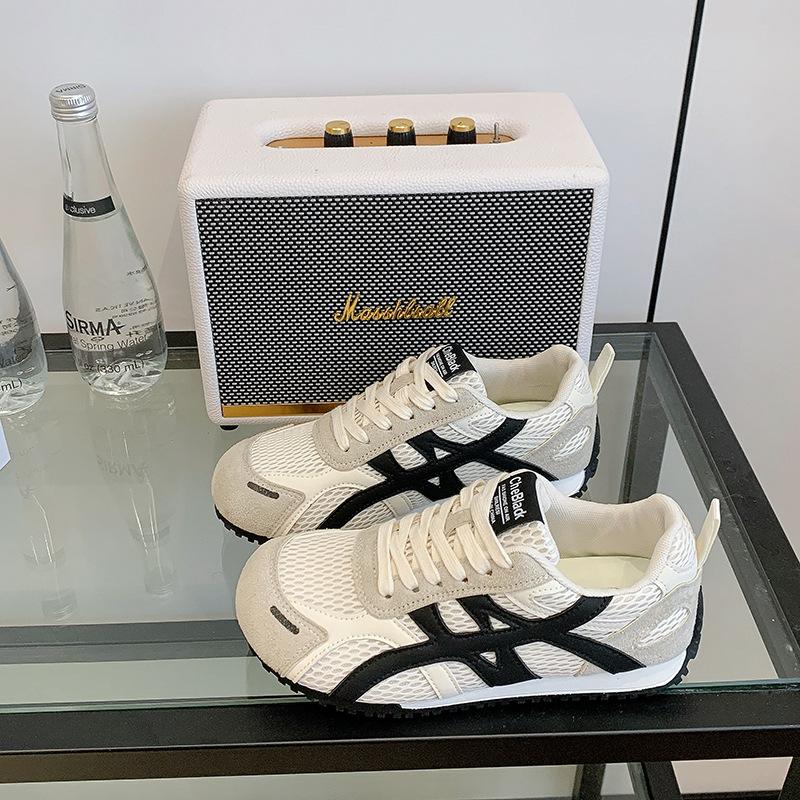 Korean Version of Age-reducing Comfortable Mesh Breathable Forrest Gump Shoes Women's Summer and Autumn New Versatile Fashion Soft-soled Sports