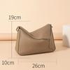 First layer cowhide bag women's new high-end retro commuter geometric bag genuine leather women's bag shoulder messenger bag