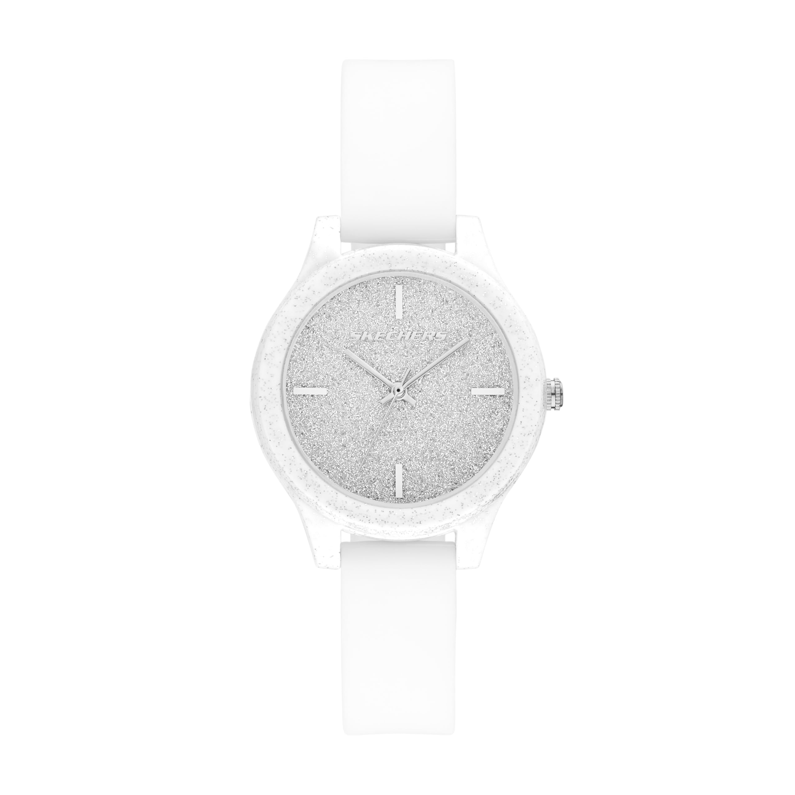 

Skechers Carmelina Analog White Silicone SR6337 Women s Watch, білий