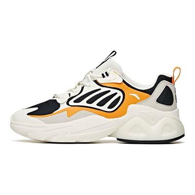 Millennium 2.0 Antiscivolo Resistente all'Usura Scarpe da Papà Basse Uomo sneaker Nero Bianco Giallo 112128896-5