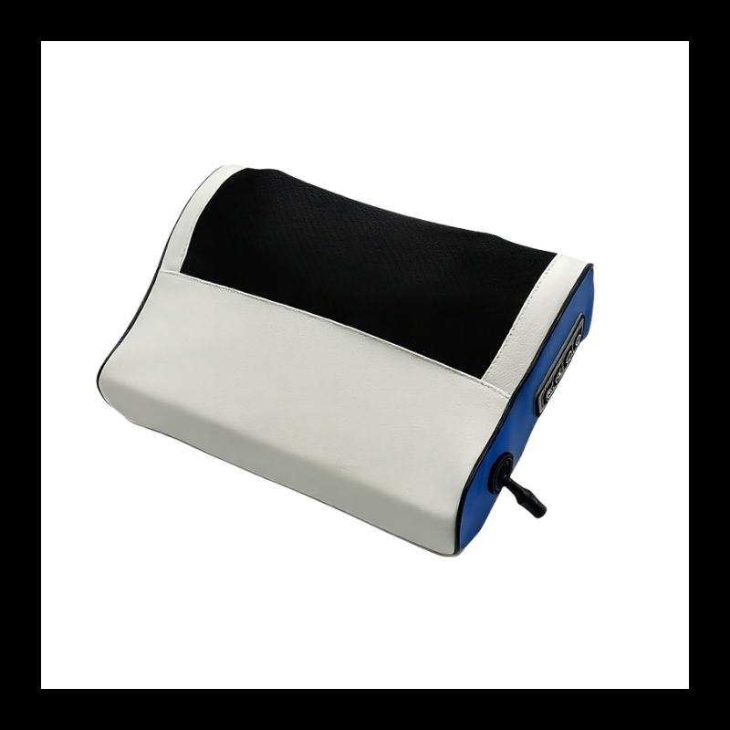 

Multi Functional Ergonomic Neck Pillow Adjustable Hot Compress Massage Neck and Back Massage Deep Tissue Kneading Massager 220 V&EU Plug