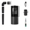 Freestanding Stove Fireplace KRATKI SVEN 7 kW Ø150 Black Installation Kit
