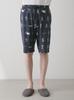Gelato Pique HOMME Crocodile Print Shorts PHCP252913 NVY Men's