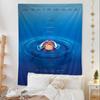 Studio Ghibli Anime PPonyo Hanging Bohemian Tapestry Hanging Tarot Hippie Wall Rugs Dorm Japanese Tapestry