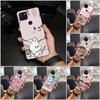 Anti-dust Silicone Phone Case For TCL T-Mobile Revvl 5G Cartoon Couple Full Wrap Dirt-resistant Anti-knock TPU Durable