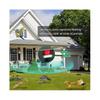Outdoor Ultrasonic Bird Repeller, Outdoor Bird Repeller, Ultrasonic Animal Repeller with Motion Sensor and Flash to Repel Pests