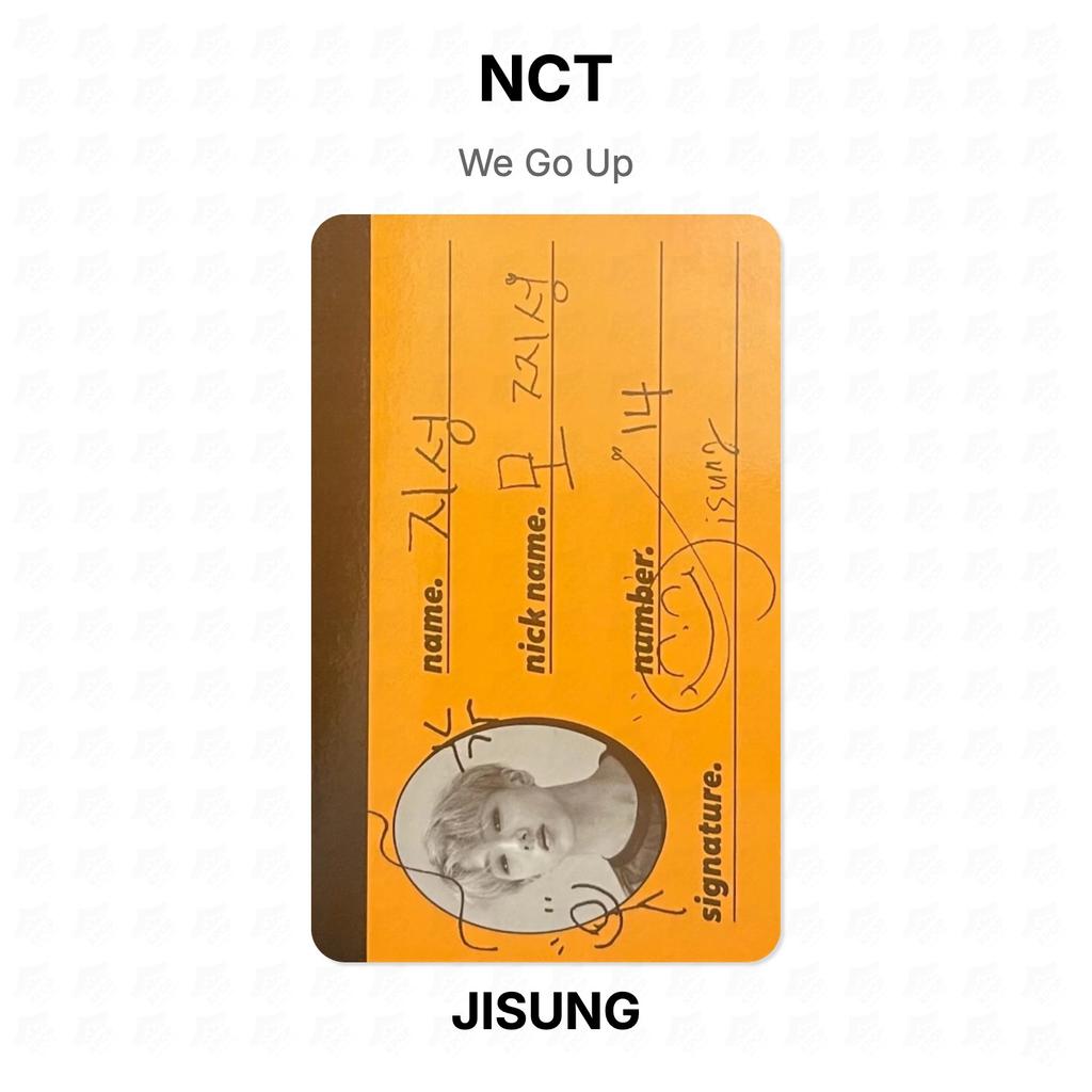NCT We Go Up Official Photocard