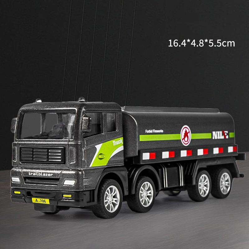 

Автобетоносмеситель для мальчиков, инерционный экскаватор, кран из сплава, самосвал, инженерный автомобиль, игрушка