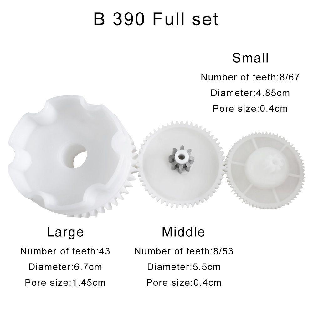 1Pcs S/M/L 390/550 Gearbox Gear Plastic RC Toys Accessories New Electric Stroller Gear