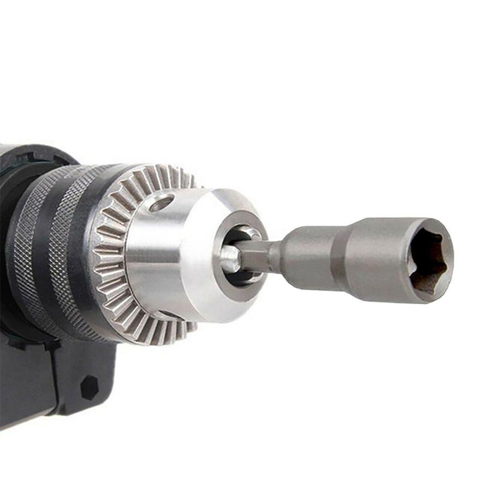 Sechskantschaft-Innensechskant-Stecknuss-Werkzeug, Stahl, 1/4 Sechskantschaft-Bit-Bohrer