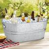 15L Ice Bucket Metal Drink Bucket High Quality Beverage Tub  Bars