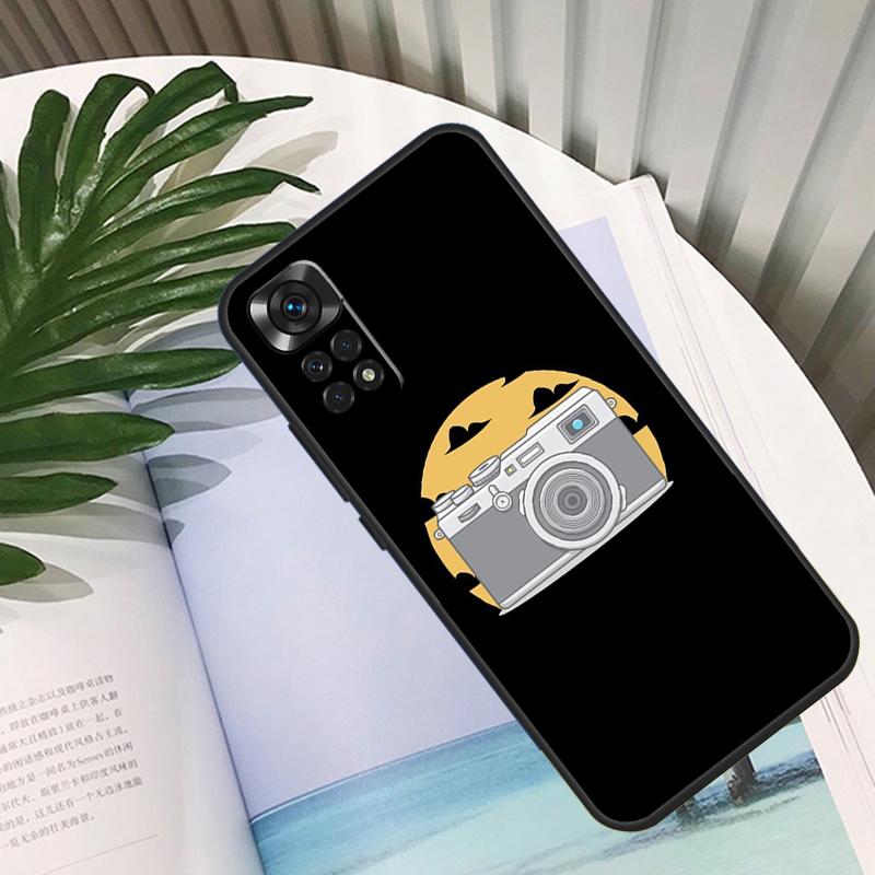 Classic Camera Lens Funda For Xiaomi Redmi Note 14 13 10 11 12 15 Pro Plus Case For Redmi 15C 14C 10C 12C 13C 15
