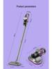 High-Power Anti-Mite Bed Vacuum Cleaner with UV Sterilizer and Dual-Cup System