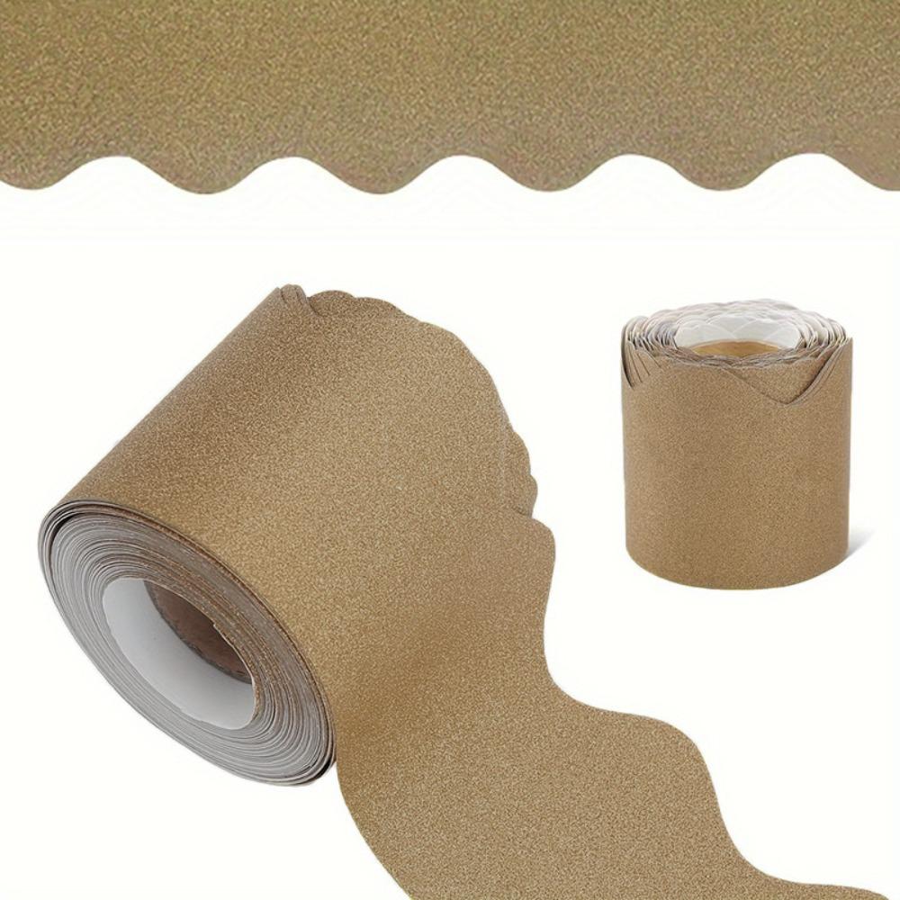 

Цветные наклейки-рамки для плакатов Сделай сам Водонепроницаемые Декоративные наклейки для доски Декор стен темно-коричневого