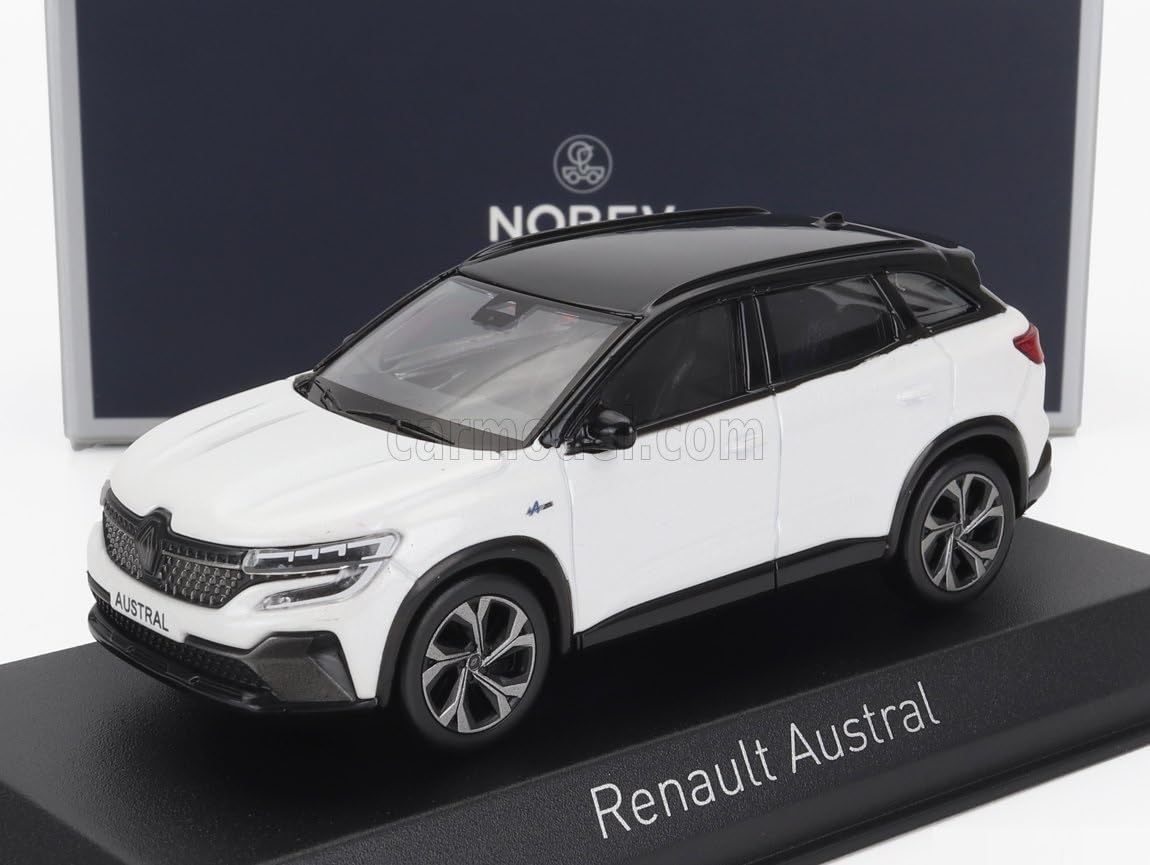 

Norev Renault Austral Mini Car RENAULT AUSTRAL ESPRIT ALPINE 2022 1/43 (White Pearl) [Item] білий