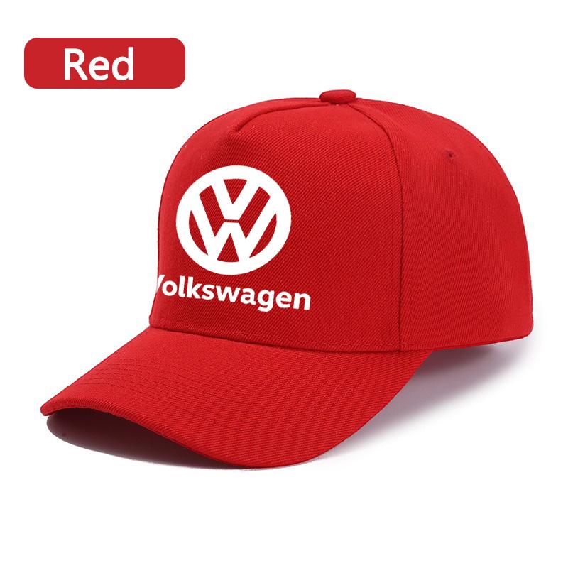 For Volkswagen VW Polo Tiguan Golf 4 Passat Outdoor Sunscreen Motorcycle Accessories Fashion Logo Cotton Adjustable Baseball Hat