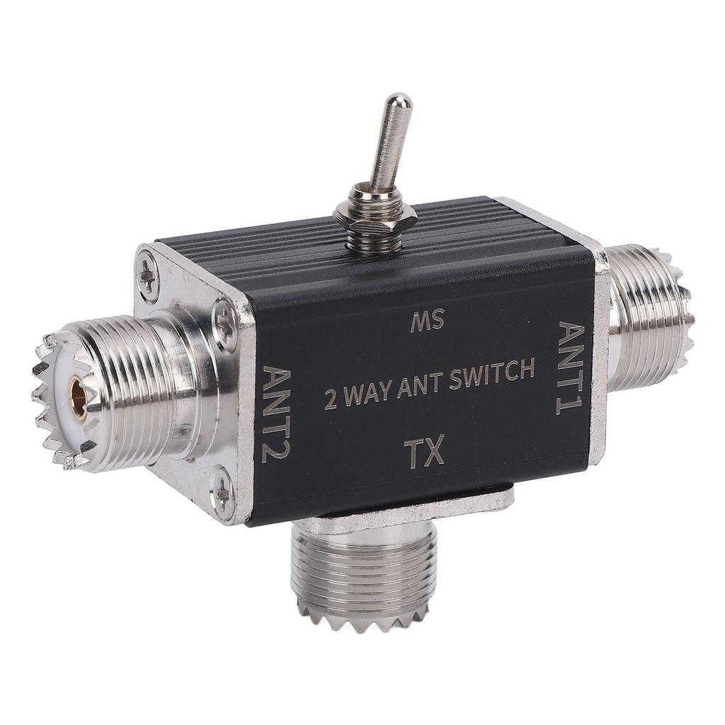 Antennae Switch 1 Input 2 Output 050MHz Frequency SO239 Interface 2 Way Manual Antennae Transfer