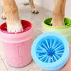 Portable Dog Paw Cleaner Cup Soft Silicone Bristles Pet Foot Washer for Muddy Paws Quick Cleaning Tool