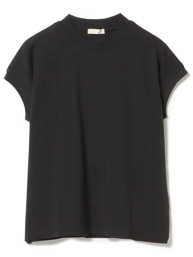 Beams Heart TEE High Neck French Pullover Black One Size S/S Women's