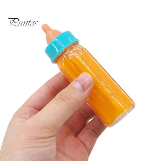 2Pcs Props Doll Bottle Toy Set Strange Juice Milk Disappears Toy Doll Bottle Disappearing Bottles Easy Play Gift for Parents