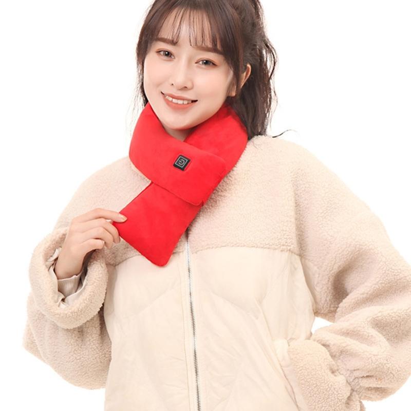 Portable USB Powered Heated Scarf Adjustable Heating Scarf USB Powered Heated Scarf for Women 5 Color Optional