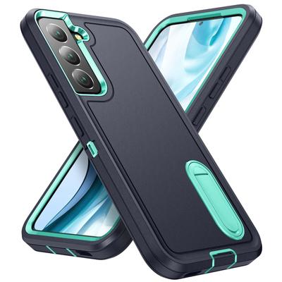 Militaire Bescherming Case voor Samsung Galaxy S24 Ultra S23 Plus S22 S 23 22 24 5G 3 IN 1 Kickstand Telefoon Accessoires Capa