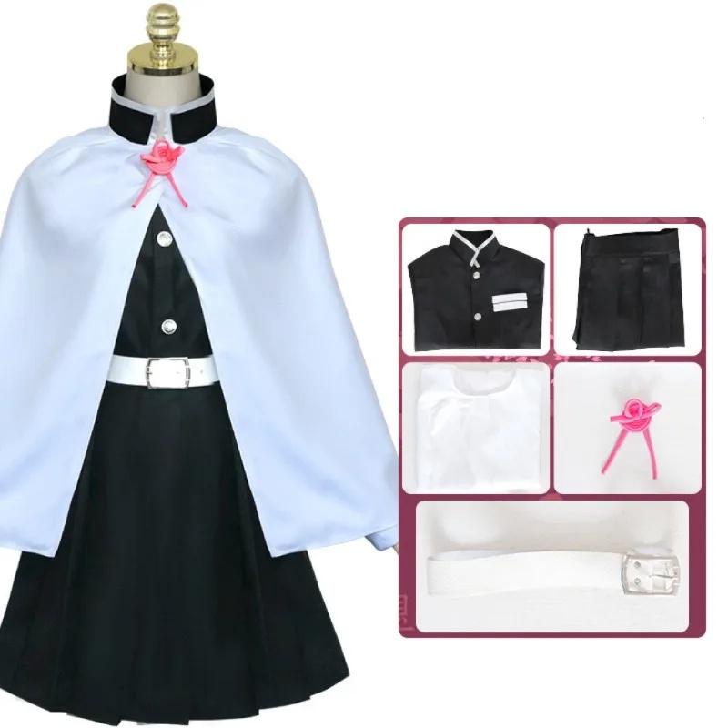 Anime Demon Slayer Kimetsu No Yaiba Zenitsu Giyu Tanjirou Kamado Nezuko Cosplay Women Kids Men Kimono Uniform Party