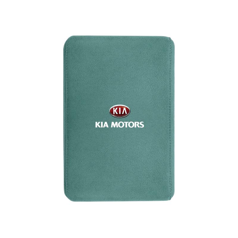 Car Armrest Box Mat Suede Memory Foam Arm Rest Soft Pad For KIA Stinger K9 Sorento Ceed RIO Sportage Niro Soul EV6 EV9 Carnival