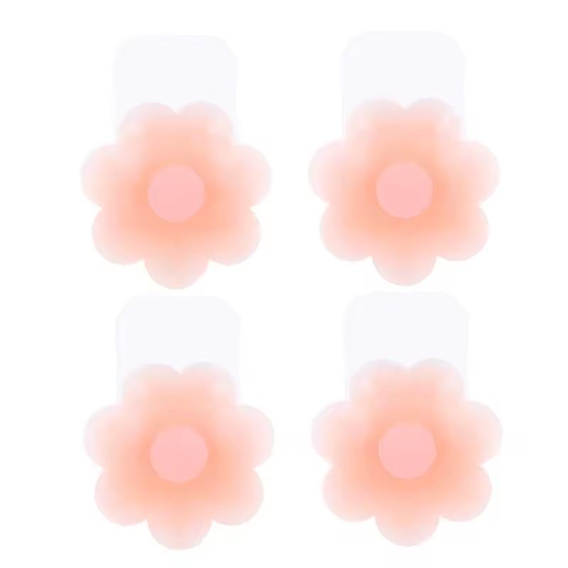 Women Invisible Lift Up Self-Adhesive Nipple Cover Silicone Reusable Nipple Cover Chest Paste Push Up Party Dress Strapless Bras