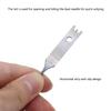 Double Opening Pliers Fishing Line Pliers Fishing Tackle Accessories Fishing Line Tweezers Split Rings Opener Tool