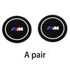 2Pcs Silicone Car Water Cup Coaster Anti-Slip Pad For BMW M M3 M5 X3 F10 F20 Auto Interior Tuning Parts Accessories F30 F40 F15