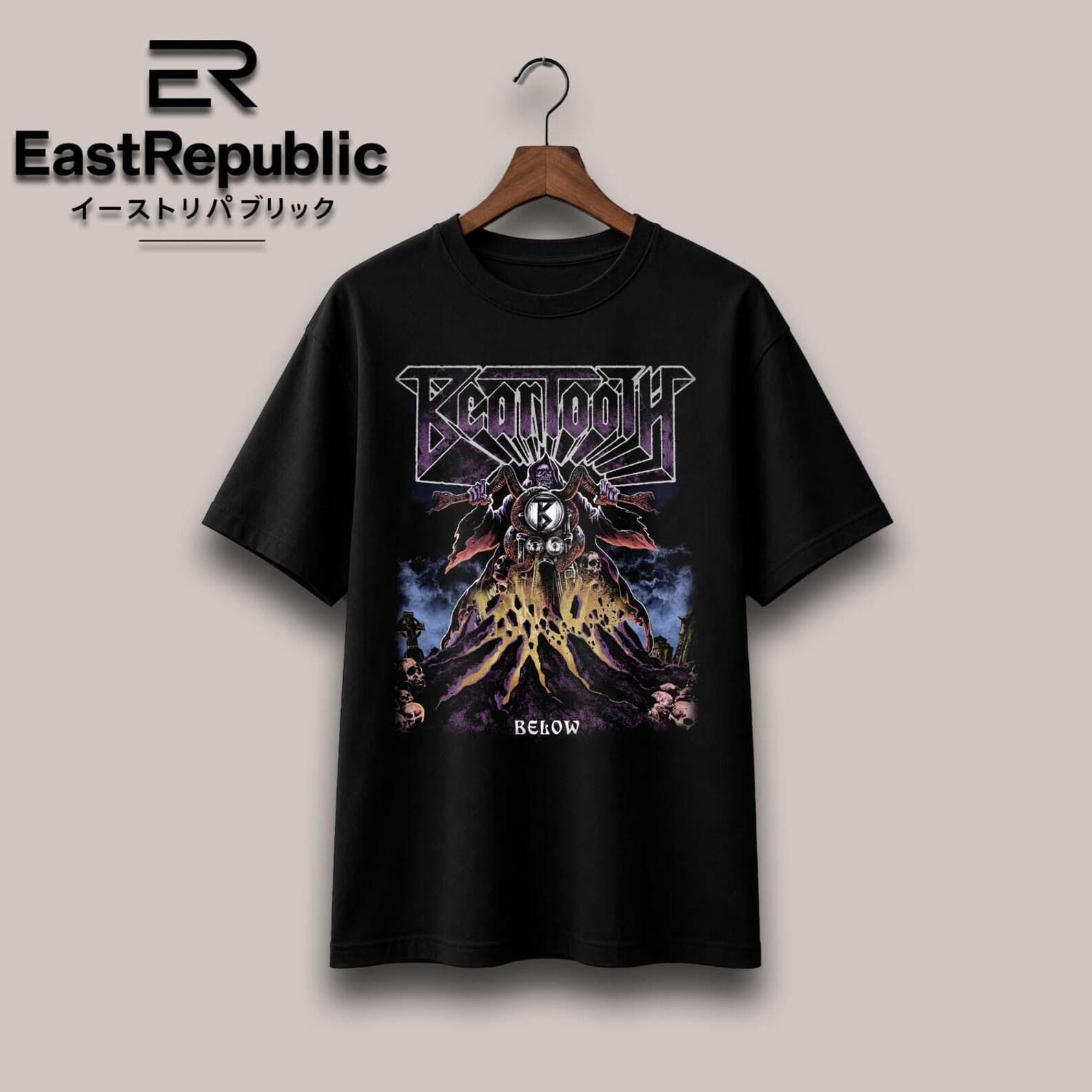 Beartooth T shirt, Metal Rock Band Music Merch Shirt, Retro 90s Personalized Casual T shirt M