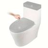 2pcs Elastic Corn Kernels Toilet Seat Cover Fresh Solid Color Bathroom Sanitary Napkin Cover Suitable for All Seasons Wrapped U-shaped Adapter